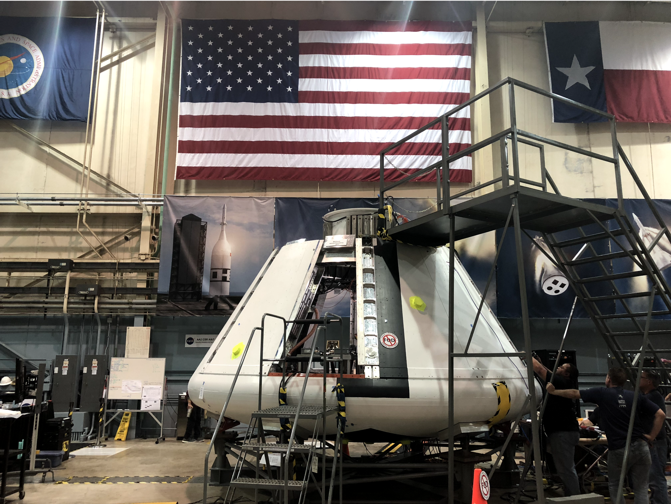 Orion Spacecraft, formerly referred to as Orion Multi-Purpose Crew Vehicle, is the partially reusable crewed spacecraft used in NASA's Artemis program. (Visit to Johnson Space Center, Houston, Texas)